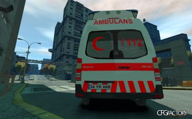 Mercedes Sprinter Turkish Ambulance