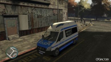 Mercedes Sprinter Police and Ambulance Textures