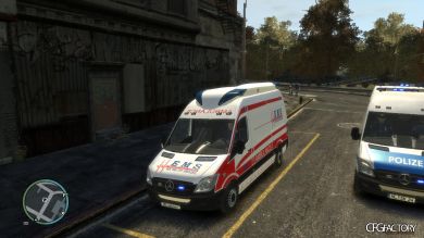 Mercedes Sprinter Police and Ambulance Textures