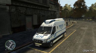 Mercedes Sprinter Police and Ambulance Textures