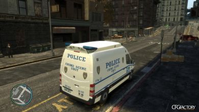 Mercedes Sprinter Police and Ambulance Textures