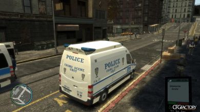 Mercedes Sprinter Police and Ambulance Textures
