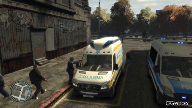 Mercedes Sprinter Police and Ambulance Textures