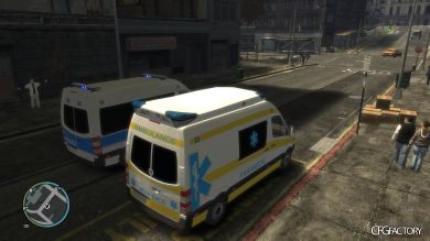 Mercedes Sprinter Police and Ambulance Textures