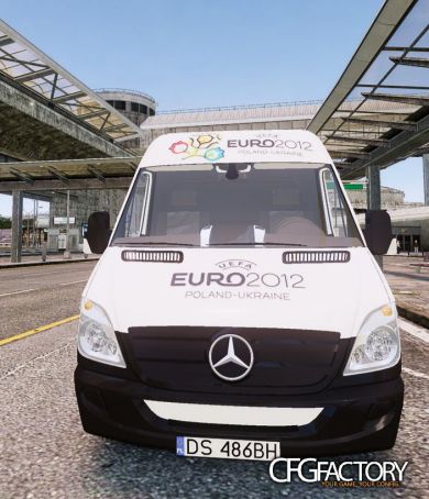 Euro 2012 Bus Mercedes Sprinter
