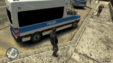 Mercedes Sprinter German Police (Normal Roof)