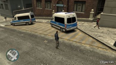 Mercedes Sprinter German Police (Normal Roof)