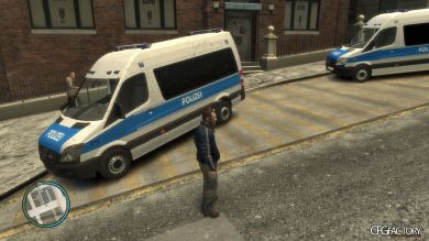 Mercedes Sprinter German Police (Normal Roof)