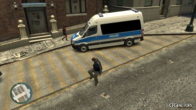Mercedes Sprinter German Police (Normal Roof)