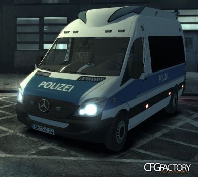 Mercedes Sprinter German Police
