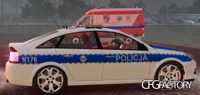 Opel Vectra Polish Police