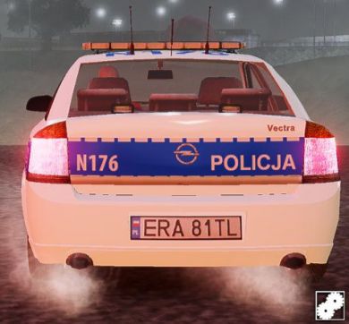 Opel Vectra Polish Police