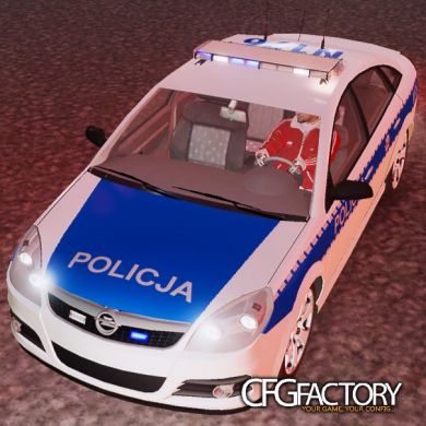 Opel Vectra Polish Police