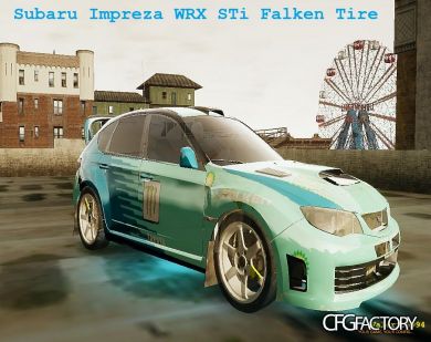Subaru Impreza WRX STi Falken Tire