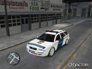 2005 Skoda Octavia Kombi Hungarian Police