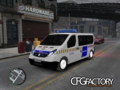 Opel Vivaro Hungarian Police / Cobra 11 Crash Time
