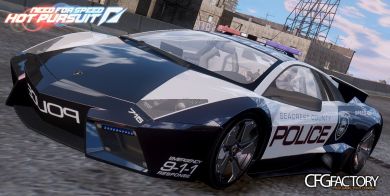 Lamborghini ReventÃ³n Police NFS Hot P