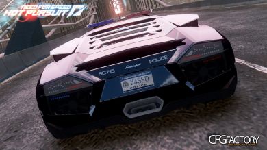 Lamborghini ReventÃ³n Police NFS Hot P