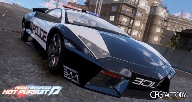 Lamborghini ReventÃ³n Police NFS Hot P