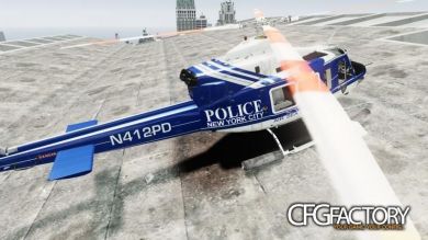 Bell412/NYPD Air Sea Rescue Helicopter BETA v1.1