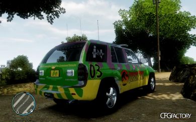 Jurassic Park Safari Car
