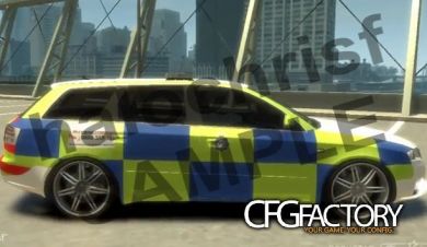 GTA IV PC: British Police Audi - RESKIN