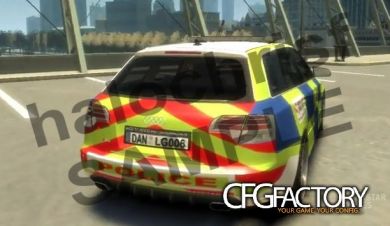 GTA IV PC: British Police Audi - RESKIN
