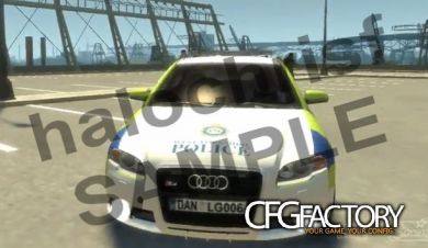 GTA IV PC: British Police Audi - RESKIN