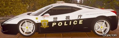 Ferrari 458 Italia - Japanese Police v2.0 [ELS]