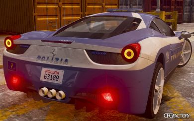 Ferrari 458 Italia - Italian Police v2.0 [ELS]