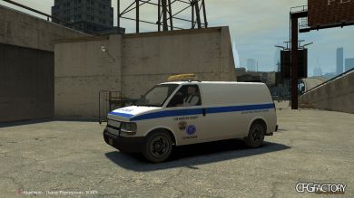 Los Angeles Coroner Van
