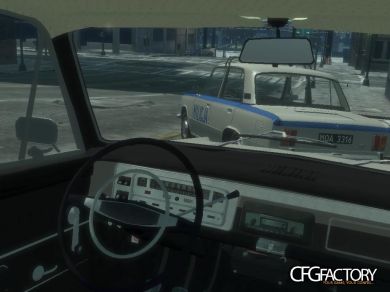 Polski Fiat 125p Milicja