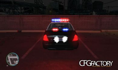 Fresno Police Crown Victoria