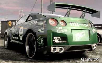 Nissan GTR 35 rEACT