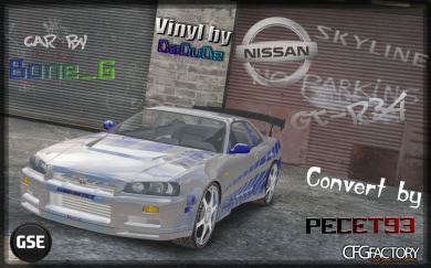Nissan Skyline GT-R34