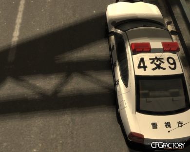 Dodge Charger Japanese Police Car