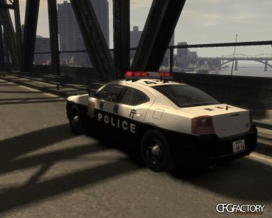 Dodge Charger Japanese Police Car