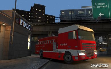 DAF XF Firetruck