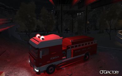DAF XF Firetruck