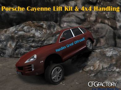 Porsche Cayenne Lift Kit & 4x4 Handling Mod