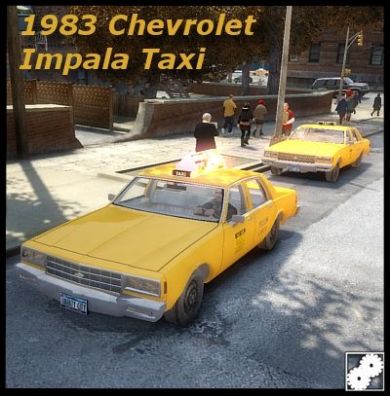 1983 Chevrolet Impala Taxi