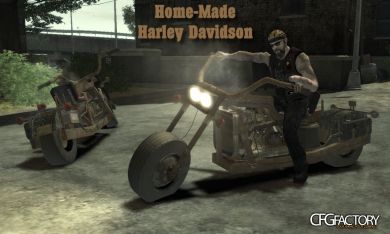 Home-Made Harley Davidson