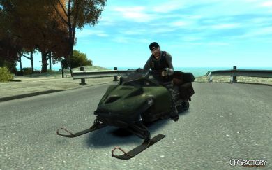Modern Warfare 2 Snowmobile