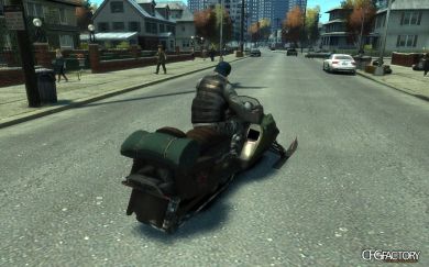Modern Warfare 2 Snowmobile
