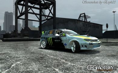 Ken Block's 2009 Subaru Impreza beta