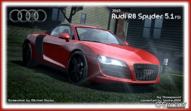 2010 Audi R8 Spyder 5.2 FSI v2