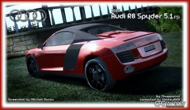 2010 Audi R8 Spyder 5.2 FSI v2