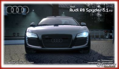2010 Audi R8 Spyder 5.2 FSI v2
