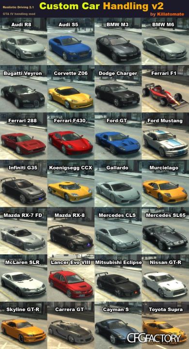 RD21 Custom Car Handling v2