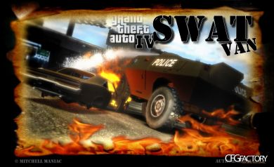S.W.A.T. Police Van